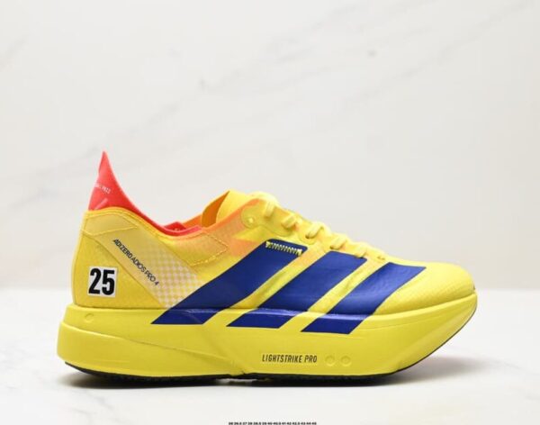 Adizero Adios Pro 4 Marathon Lightweight Anti-Slip Breathable Sports Running Shoes